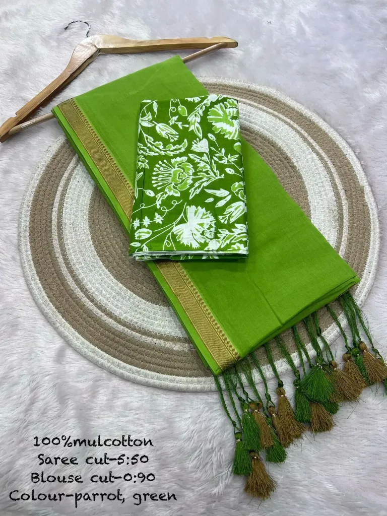 Pure cotton saree