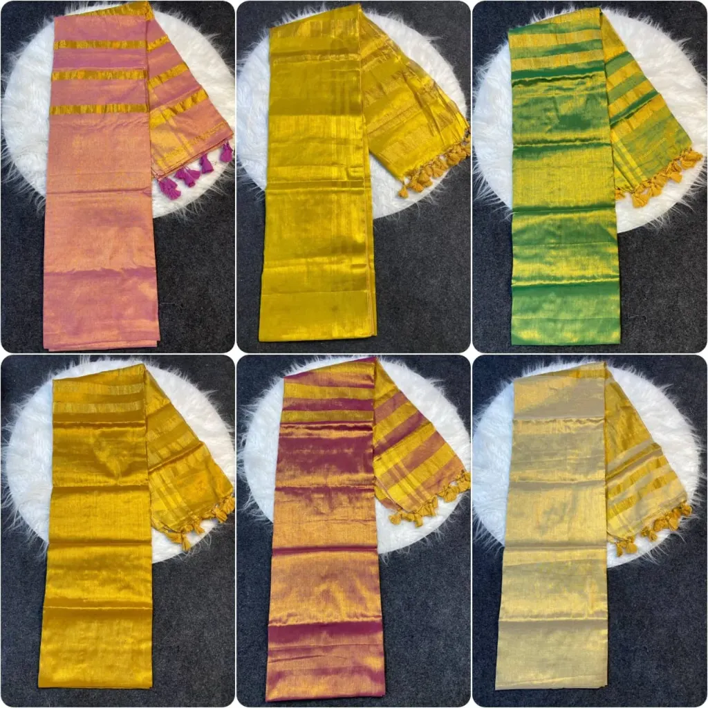Soft stain saree