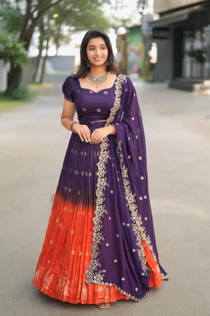 Linen Kalamkari saree