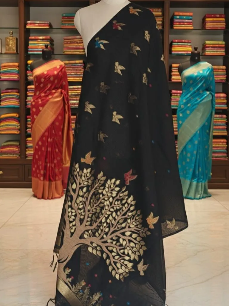 Khadi cotton saree
