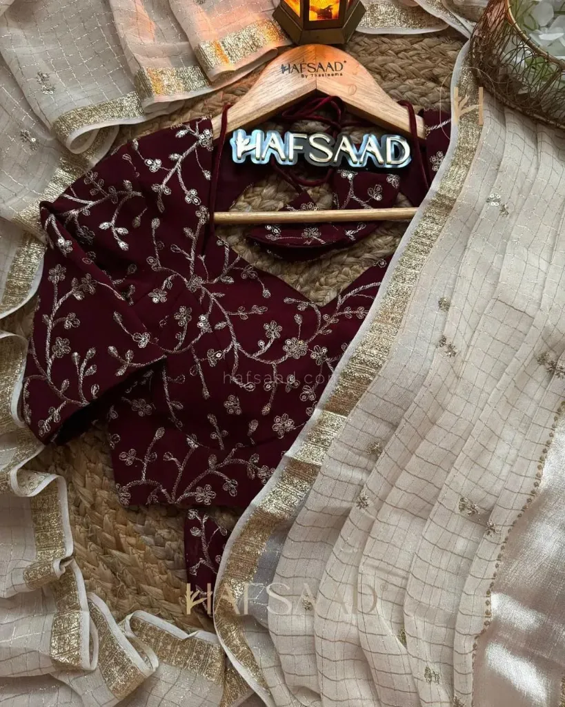 Fabric saree